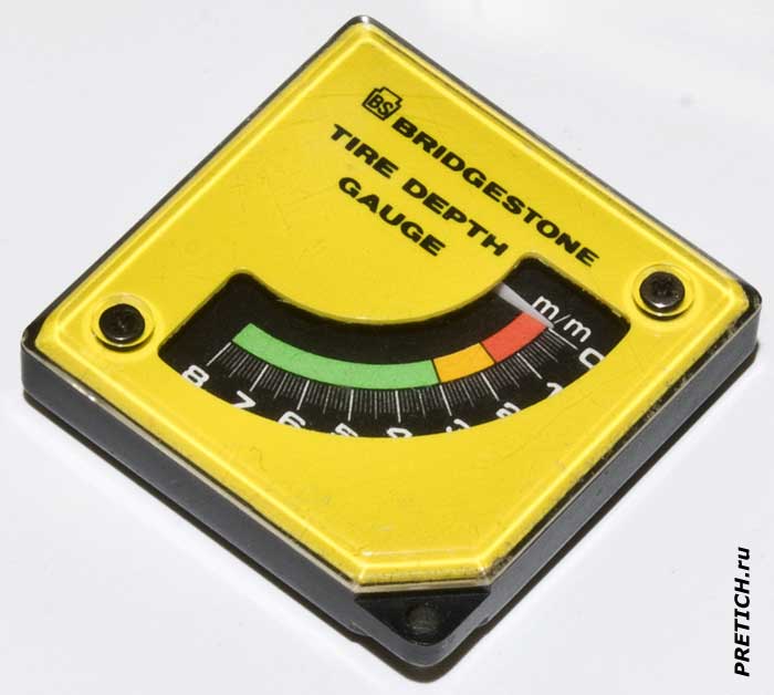 Bridgestone Tire Depth Gauge брелок глубиномер шин Bridgestone Tire Depth Gauge брелок глубиномер шин