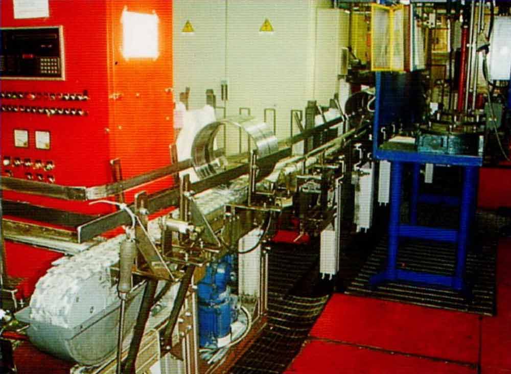 Производство в SKF - Конвейерная линия по обработке колец подшипников